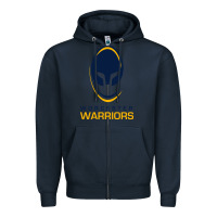 Navy the-worcester-warriors-pen Zipper Hoodie - linhVisuals