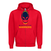 Red the-worcester-warriors-pen Zipper Hoodie - linhVisuals