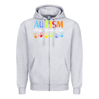 Heather Grey autism t  shirt accept understand love autism awareness t  shirt Zipper Hoodie - linhVisuals