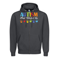 Smoke autism t  shirt accept understand love autism awareness t  shirt Zipper Hoodie - linhVisuals
