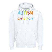 White autism t  shirt accept understand love autism awareness t  shirt Zipper Hoodie - linhVisuals
