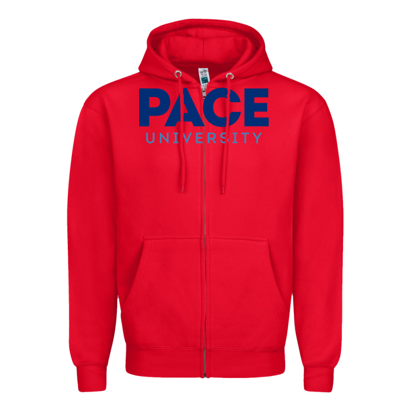 Pace University Zipper Hoodie by linhVisuals | Teevron