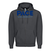 Smoke Pace University Zipper Hoodie - linhVisuals