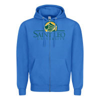 True Royal Saint Leo University Zipper Hoodie - linhVisuals