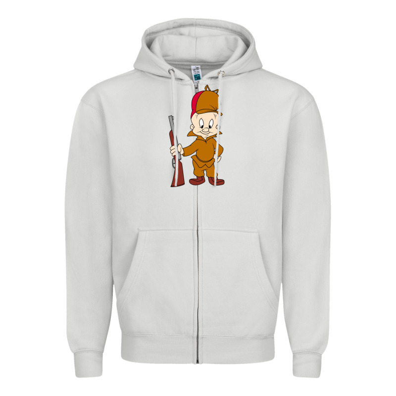 Elmer Fudd Zipper Hoodie by linhVisuals | Teevron