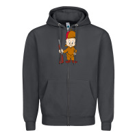 Smoke elmer fudd Zipper Hoodie - linhVisuals