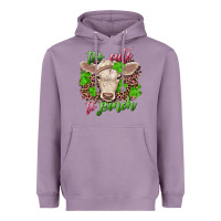Lavender too cute to pinch charolais calf Heavyweight Hoodie - RanaPortraitStore