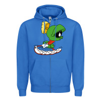 True Royal marvin the martian Zipper Hoodie - linhVisuals