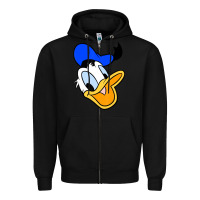 Donal Duck Zipper Hoodie | Teevron