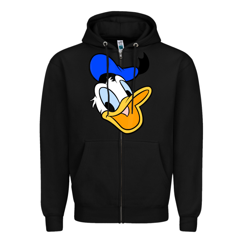 Donal Duck Zipper Hoodie by linhVisuals | Teevron