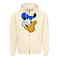 Sandshell donal duck Zipper Hoodie - linhVisuals