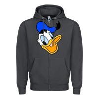 Smoke donal duck Zipper Hoodie - linhVisuals