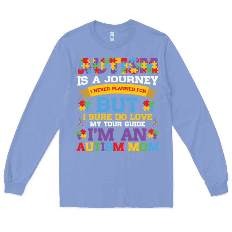 Lil Autism Mom Long Sleeve Tee by CowhideDigitalArt | Teevron