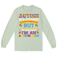 Matcha lil autism mom Long Sleeve Tee - CowhideDigitalArt
