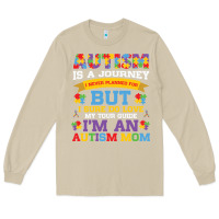 Mushroom lil autism mom Long Sleeve Tee - CowhideDigitalArt