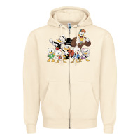 Sandshell happy amazing ducktales Zipper Hoodie - linhVisuals