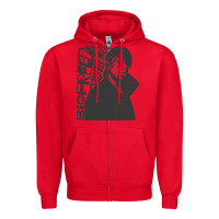 Red big freedia rap müsic Zipper Hoodie - linhVisuals