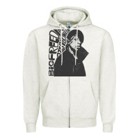 Oatmeal Heather big freedia rap müsic Zipper Hoodie - linhVisuals