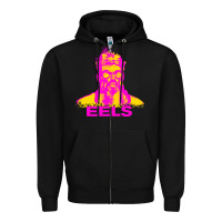 Black eels artist müsïc Zipper Hoodie - linhVisuals