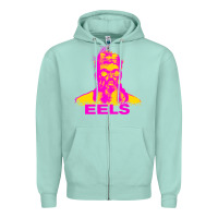 Seafoam eels artist müsïc Zipper Hoodie - linhVisuals