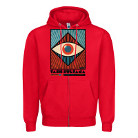 Red tash sultana müsïc Zipper Hoodie - linhVisuals
