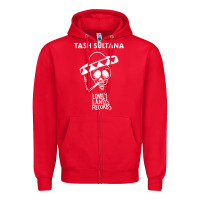 Red tash sultana müsïc Zipper Hoodie - linhVisuals