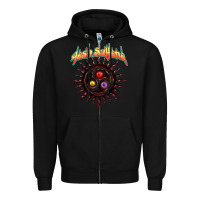 Black tash sultana müsïc Zipper Hoodie - linhVisuals