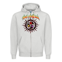 Dove Grey tash sultana müsïc Zipper Hoodie - linhVisuals