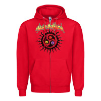 Red tash sultana müsïc Zipper Hoodie - linhVisuals