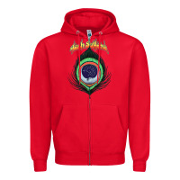 Red tash sultana müsïc Zipper Hoodie - linhVisuals