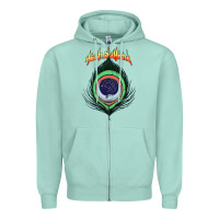 Seafoam tash sultana müsïc Zipper Hoodie - linhVisuals