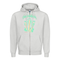 Dove Grey tash sultana müsïc Zipper Hoodie - linhVisuals