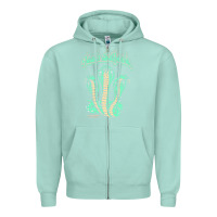 Seafoam tash sultana müsïc Zipper Hoodie - linhVisuals