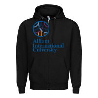 Black alliant international university Zipper Hoodie - linhVisuals