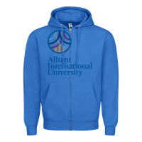True Royal alliant international university Zipper Hoodie - linhVisuals