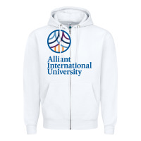 White alliant international university Zipper Hoodie - linhVisuals