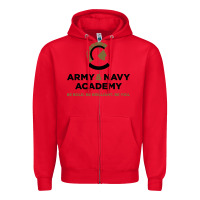 Red army and navy academy Zipper Hoodie - linhVisuals