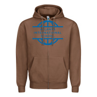 Chestnut atlanta international school Zipper Hoodie - linhVisuals
