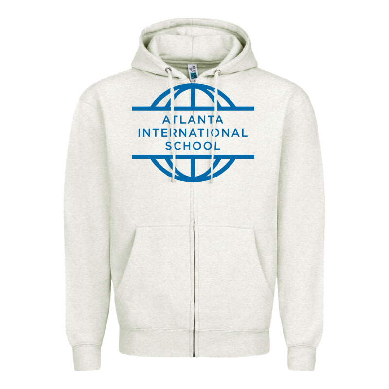 Atlanta International School Zipper Hoodie by linhVisuals | Teevron
