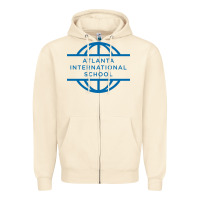 Sandshell atlanta international school Zipper Hoodie - linhVisuals