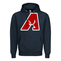 Navy avonworth high school Zipper Hoodie - linhVisuals