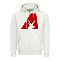 Oatmeal Heather avonworth high school Zipper Hoodie - linhVisuals