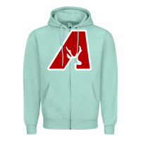 Seafoam avonworth high school Zipper Hoodie - linhVisuals