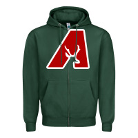 Sports Green avonworth high school Zipper Hoodie - linhVisuals