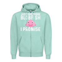 Seafoam cool blobfish fishermen fish sea Zipper Hoodie - linhVisuals
