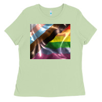 Matcha Pride flag Ladies Tee - FaDigitalArtStudio
