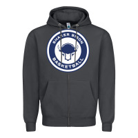 Smoke shaker basket ball Zipper Hoodie - linhVisuals