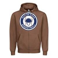 Shaker Basket Ball Zipper Hoodie | Teevron
