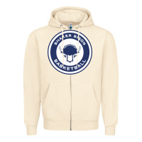 Sandshell shaker basket ball Zipper Hoodie - linhVisuals