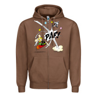 Chestnut asterix and obelix Zipper Hoodie - linhVisuals